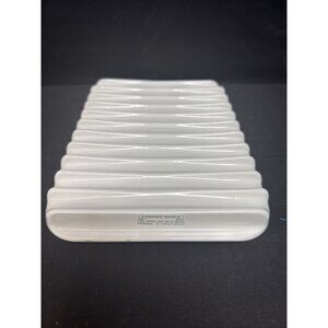 Corning Ware MR-1 Roasting Rack Grilling Bacon Tray White Oven Microwave USA